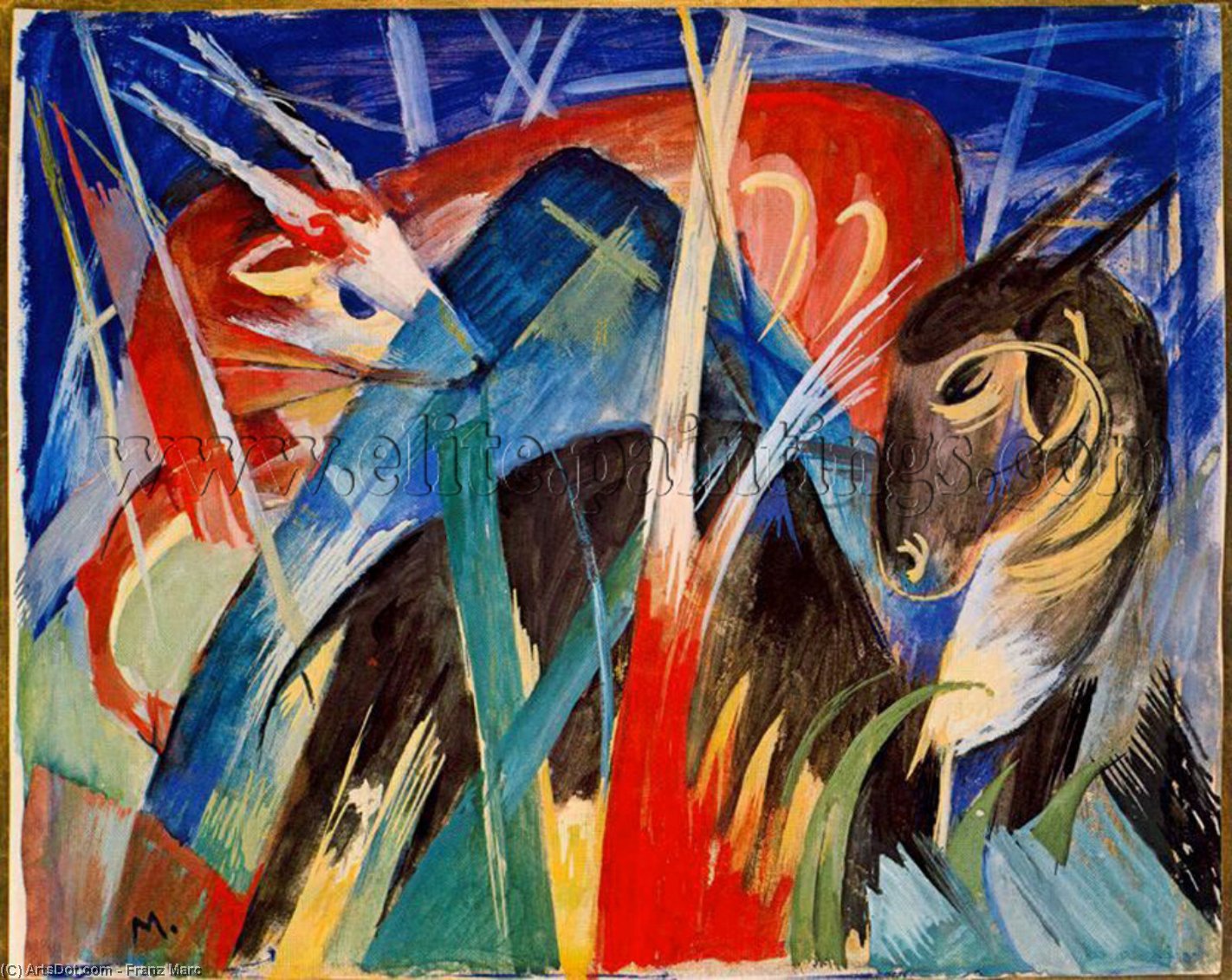 Untitled (8076) — Franz Marc