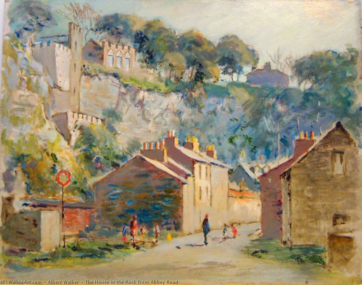 The House In The Rock From Abbey Road — Albert Walker