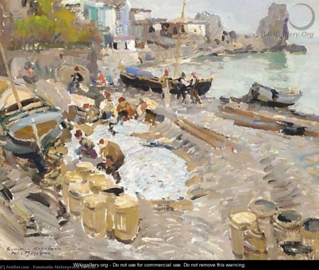 View Of Gurzuf — Konstantin Alexeievitch Korovin