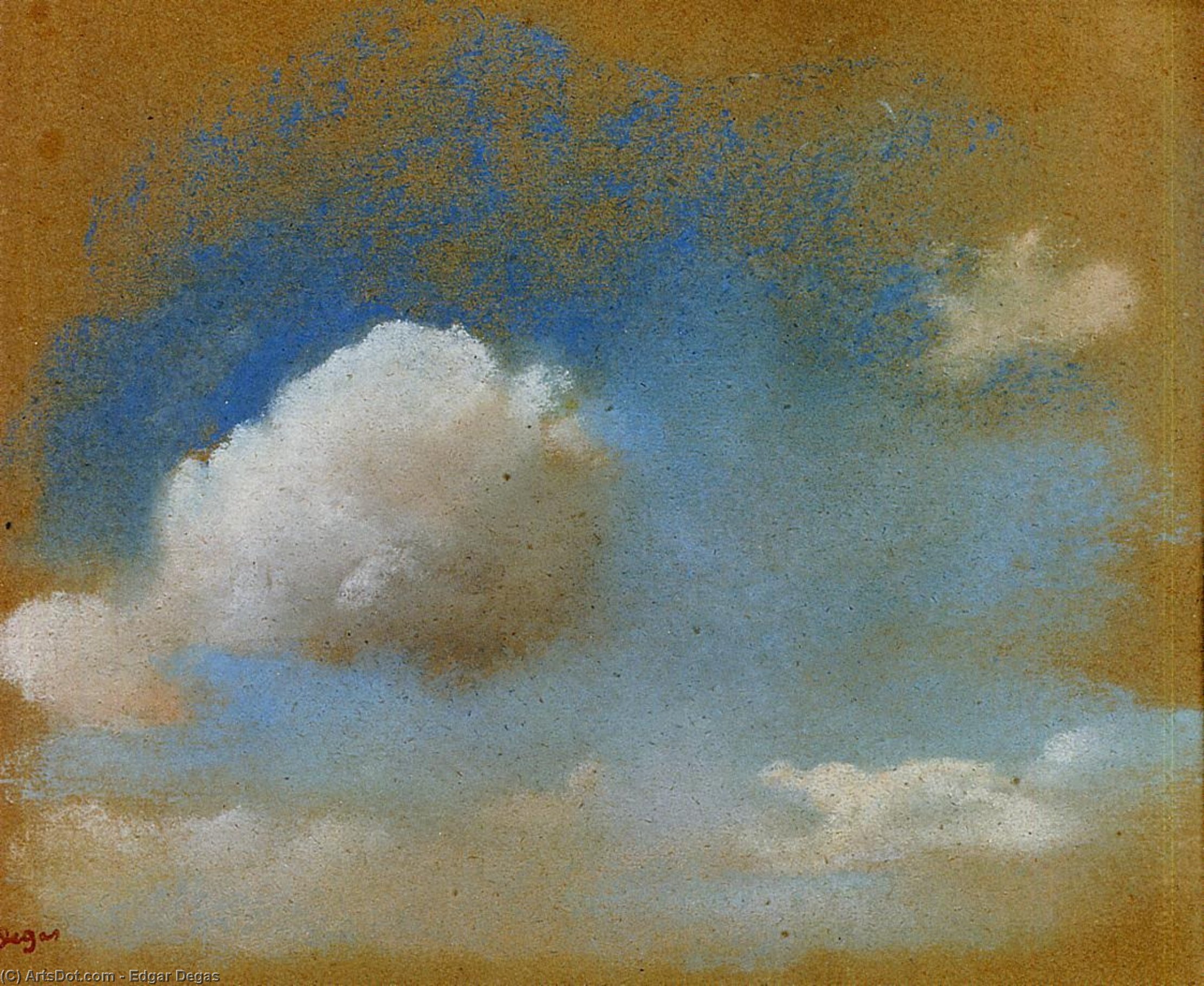 Sky Study — Хилари Жермен Едгар Дегас