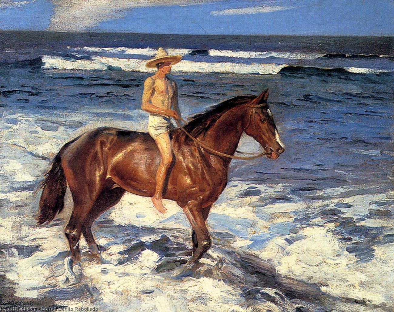 A Ride Along The Shore — Correa Benito Rebolledo
