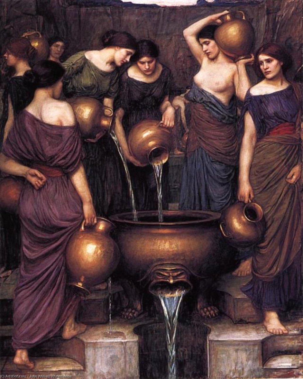 The Danaides — Иван Уильям Уотерхёуз