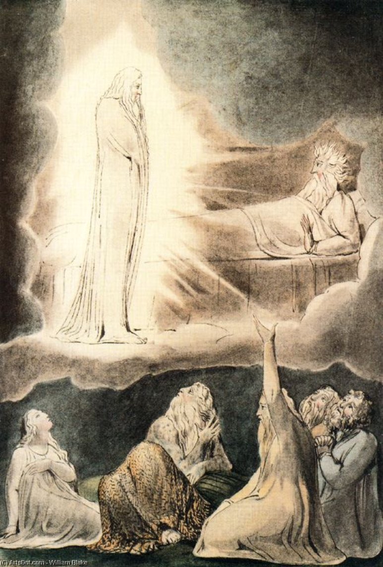 The Vision Of Eliphaz 1 — William Blake