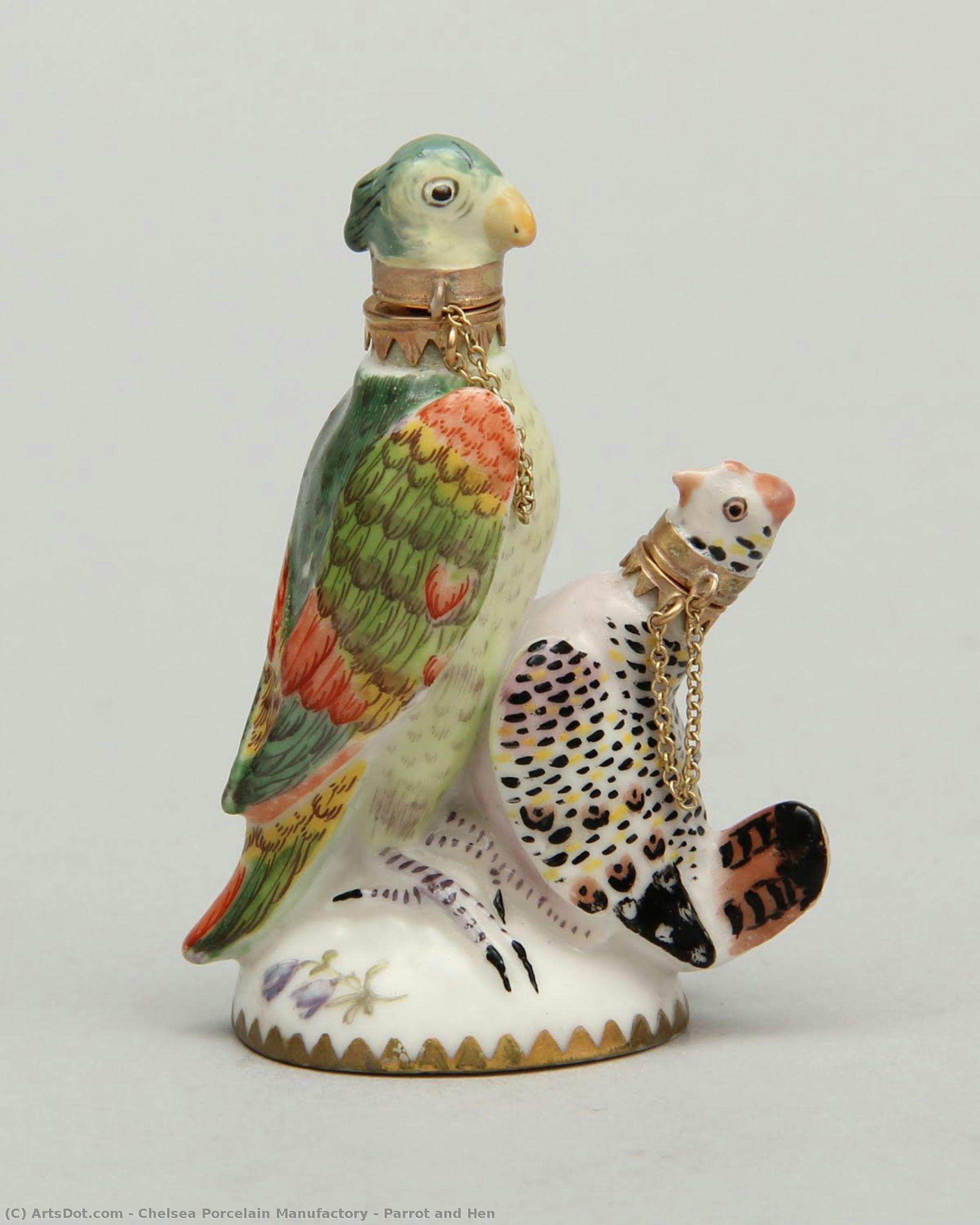 Parrot And Hen — Chelsea Porcelain Manufactory