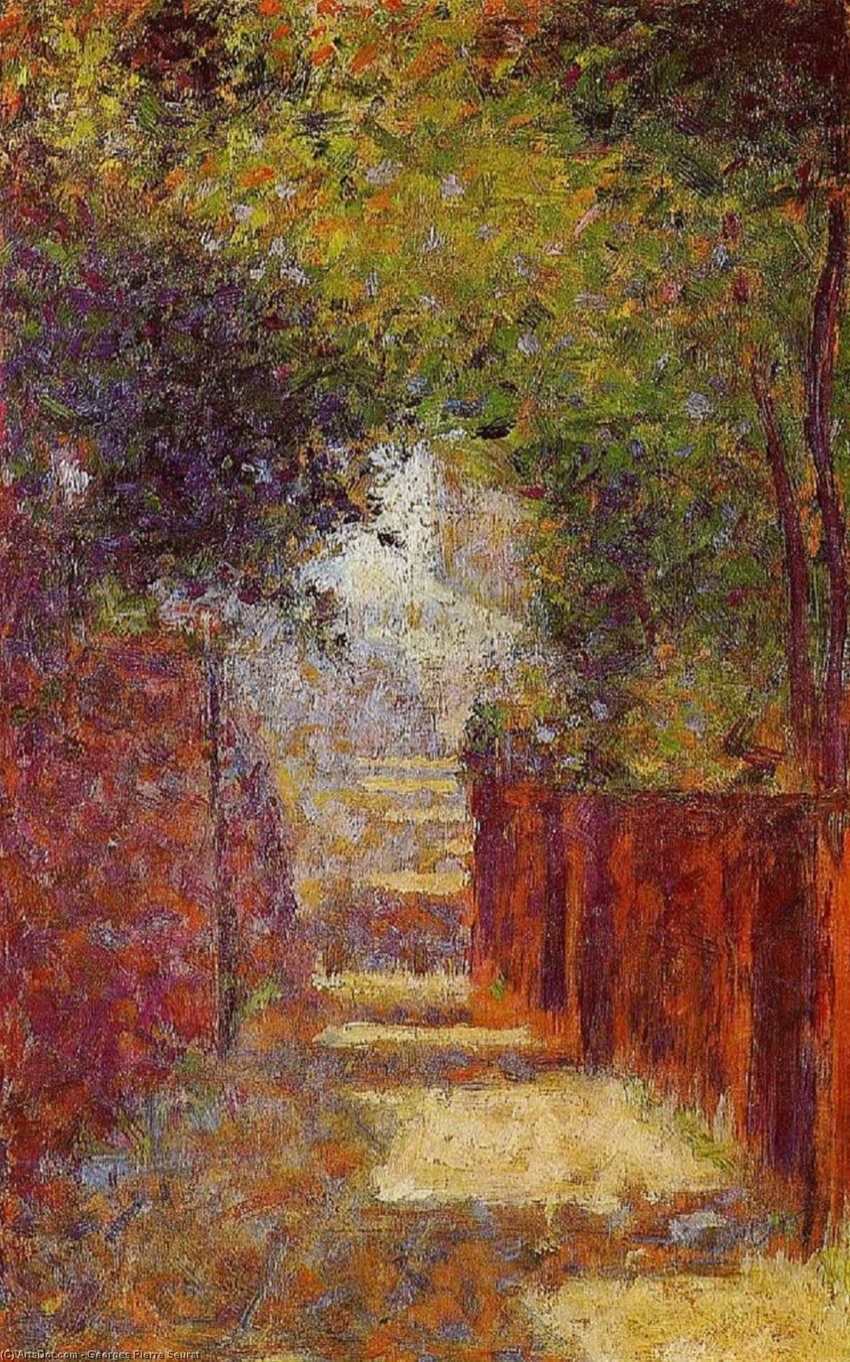 Rue St. Vincent In Spring — Žorž Pjer Ser