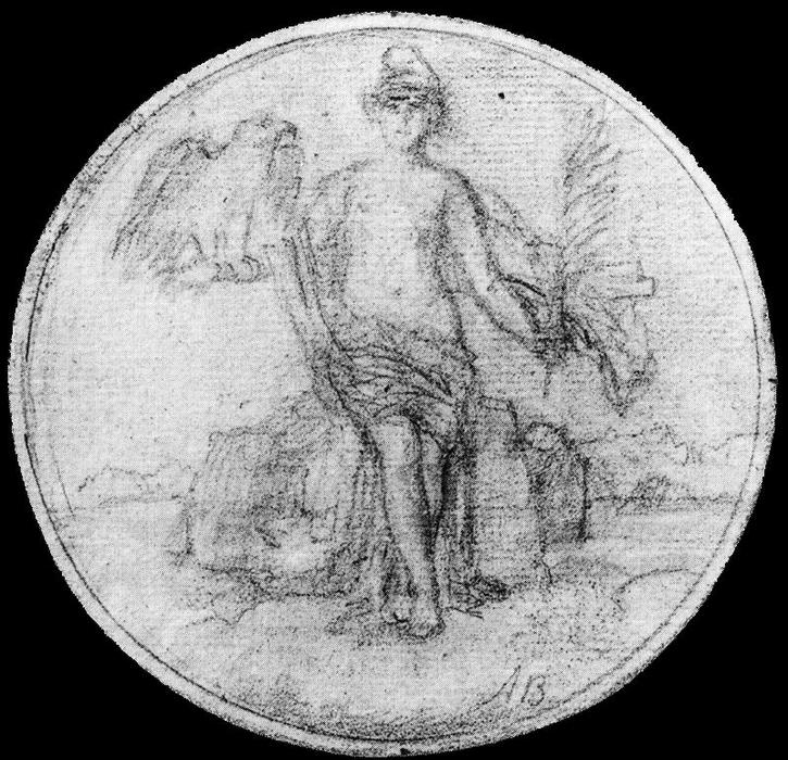 Esquisse Pour Helvetia — Арнольд Бёклин