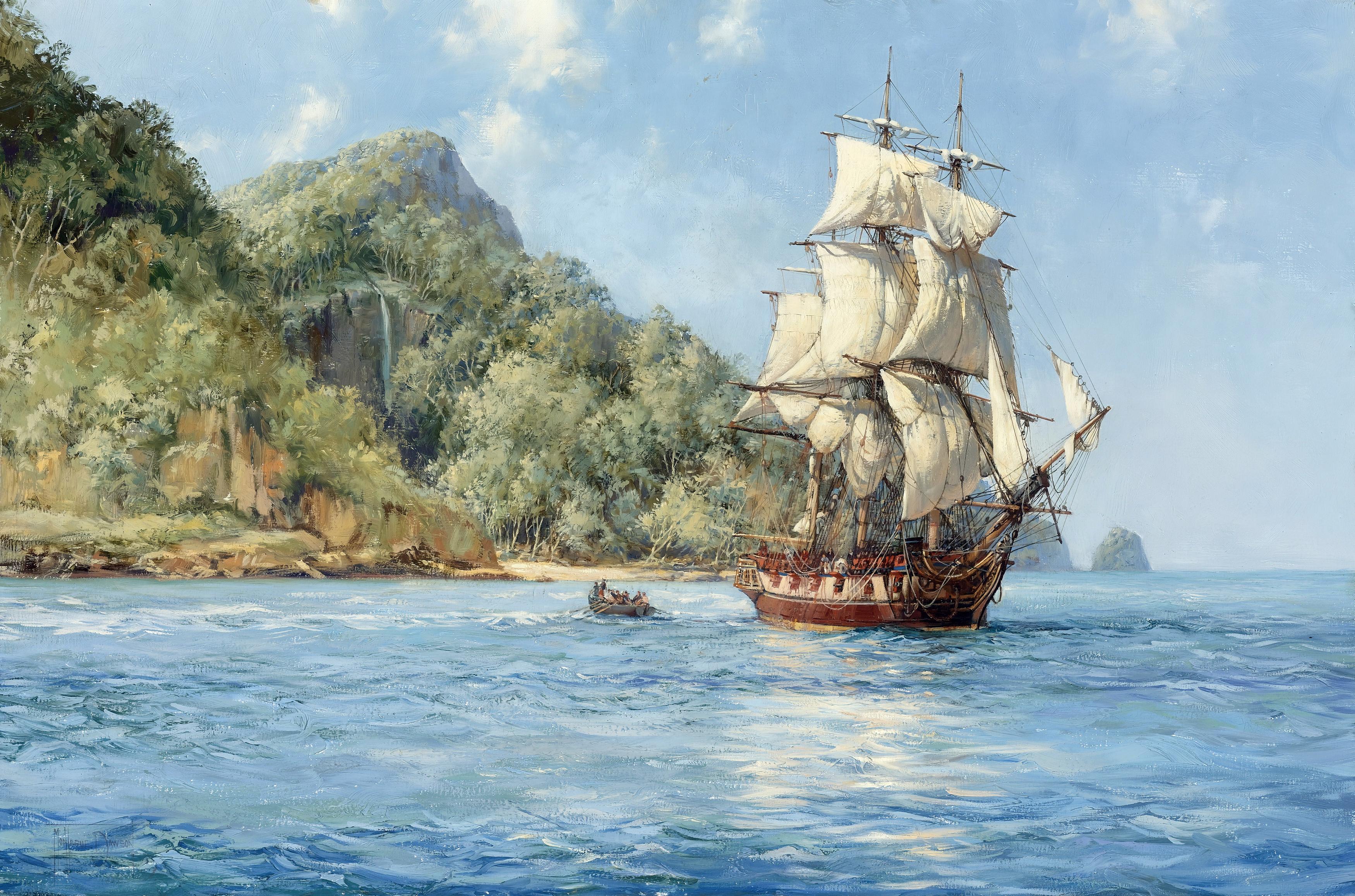 Treasure Island (cocos) — Montague Dawson