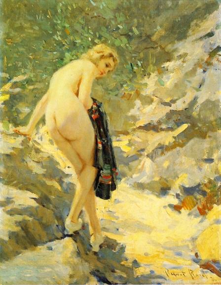 The Bather — Роберт Левис Рид