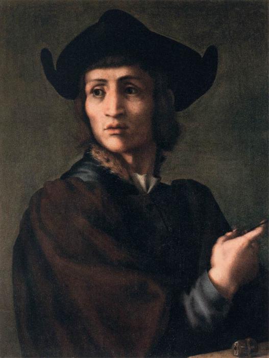 Portrait Of An Engraver Of Semi-precious Stones — Jacopo Carucci
