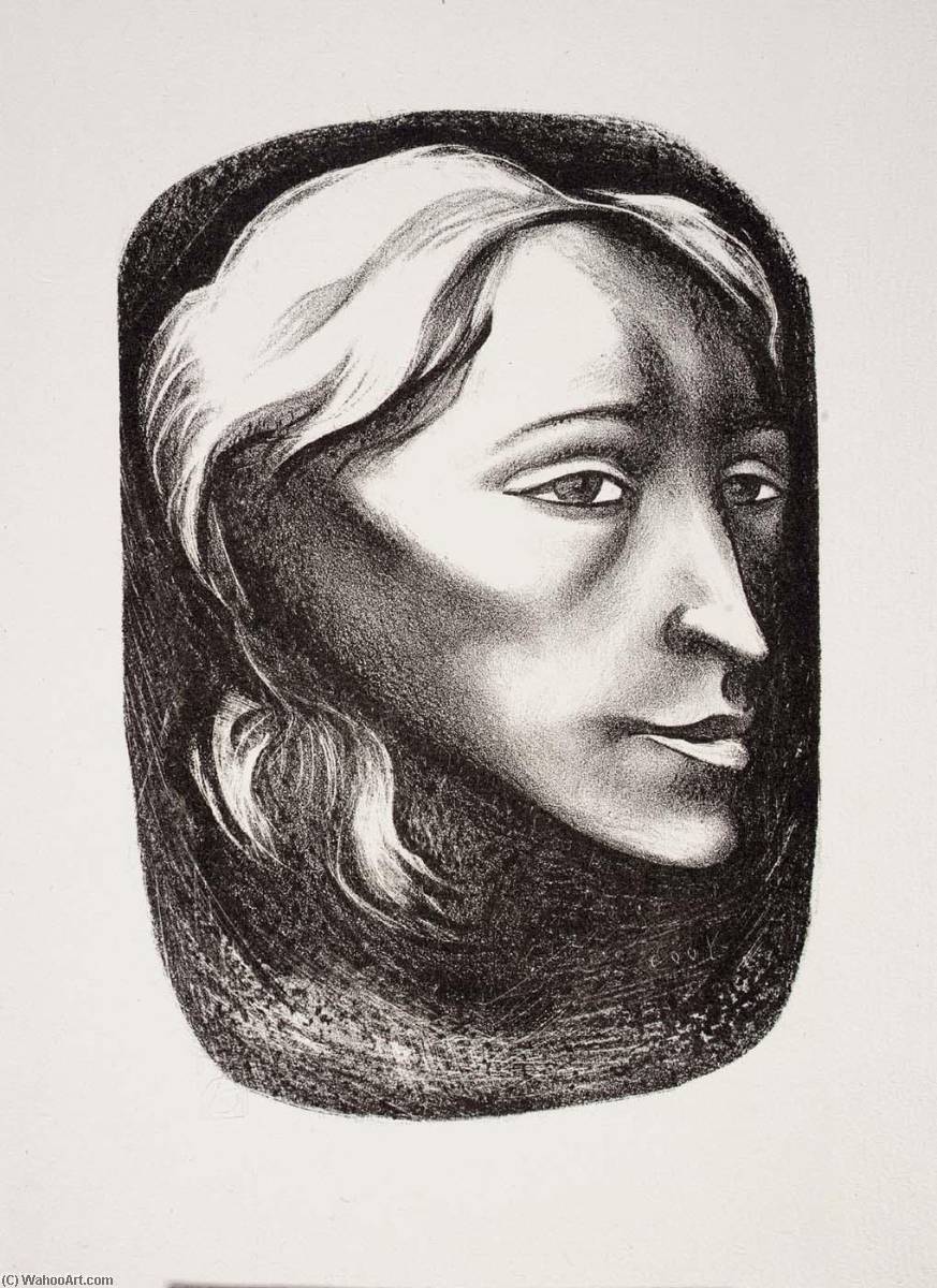 Portrait Of A Southern Girl — Howard Cook