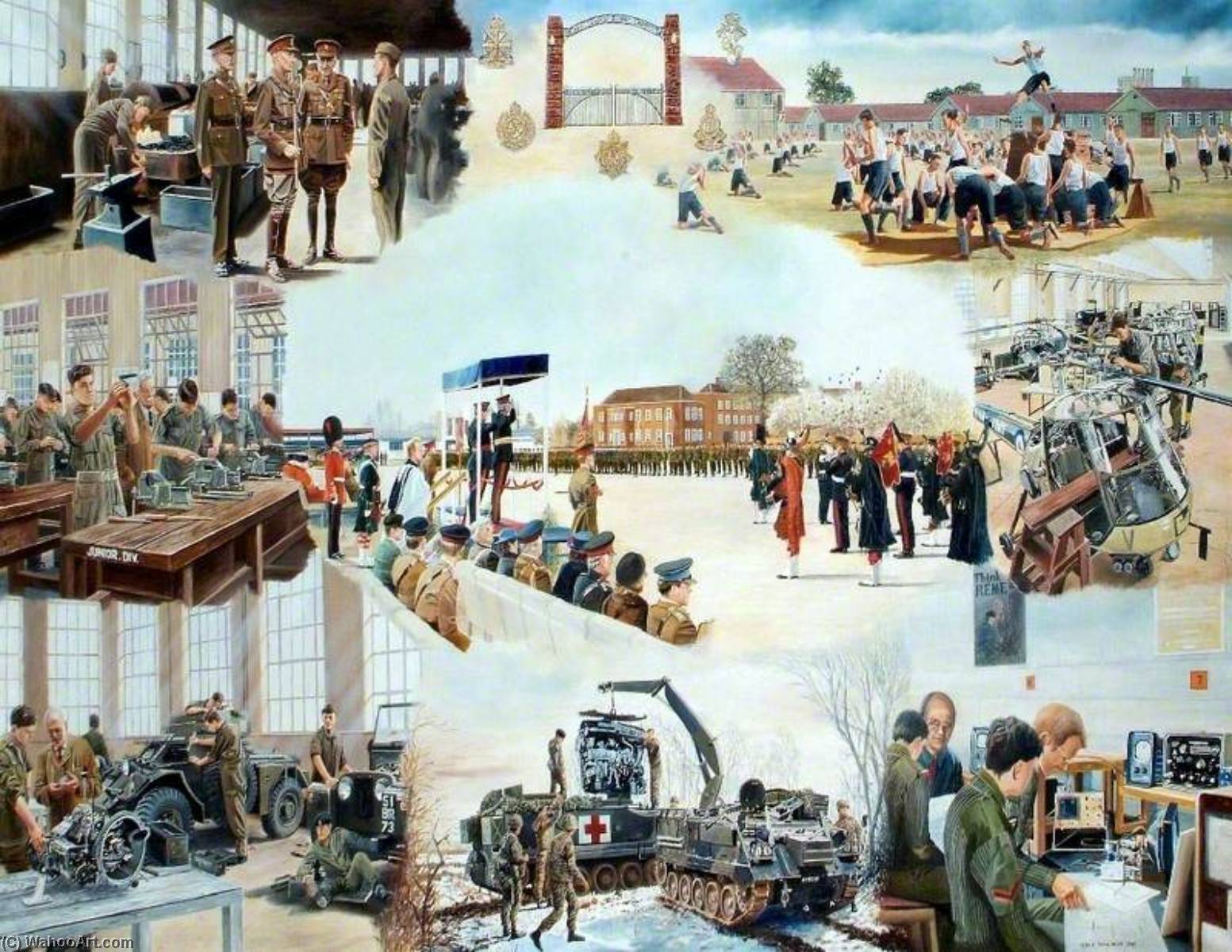 Princess Marina College, Arborfield (1939–1989) — David John Rowlands