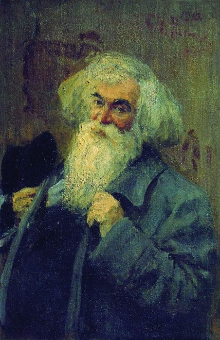 Portrait Of The Author Ieronim Yasinsky — Ilya Yefimovich Repin