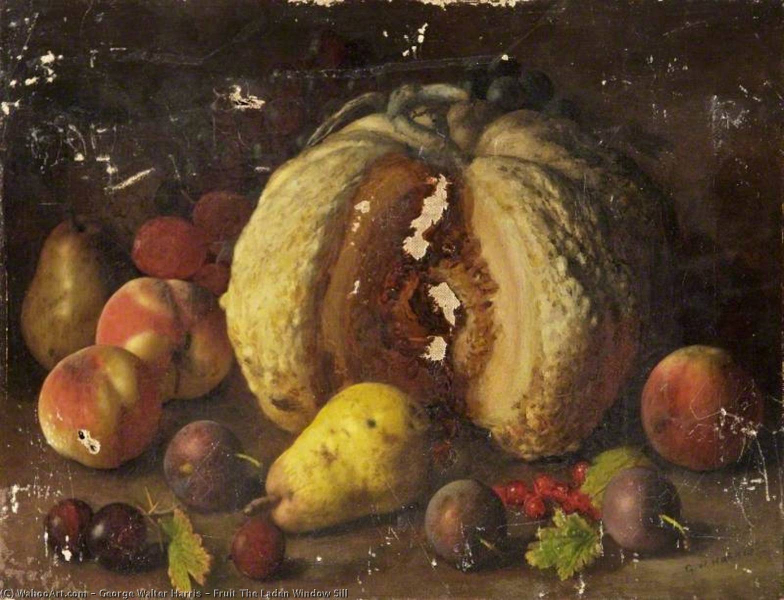 Fruit The Laden Window Sill — George Walter Harris