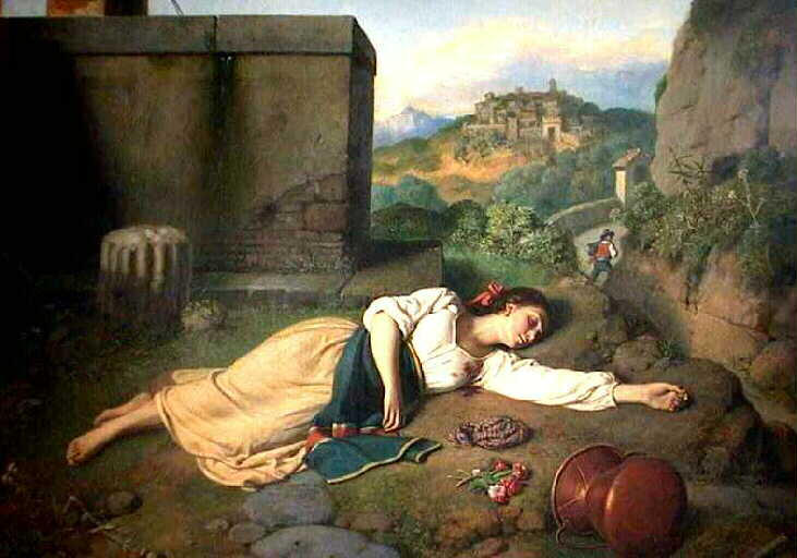 La Vengeance, Scène Romaine — Victor Schnetz
