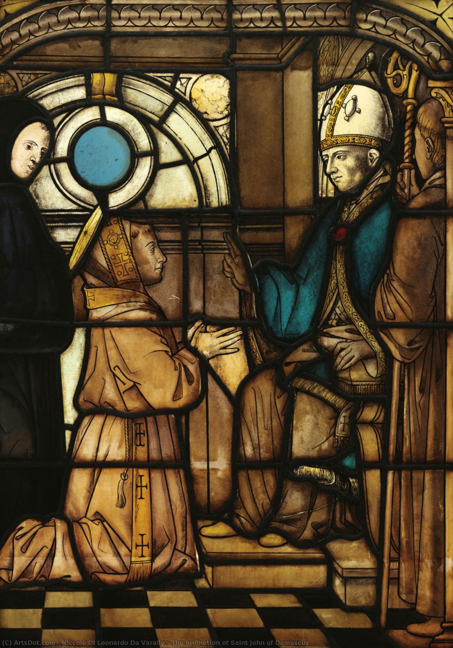 The Ordination Of Saint John Of Damascus — Niccolò Da Varallo