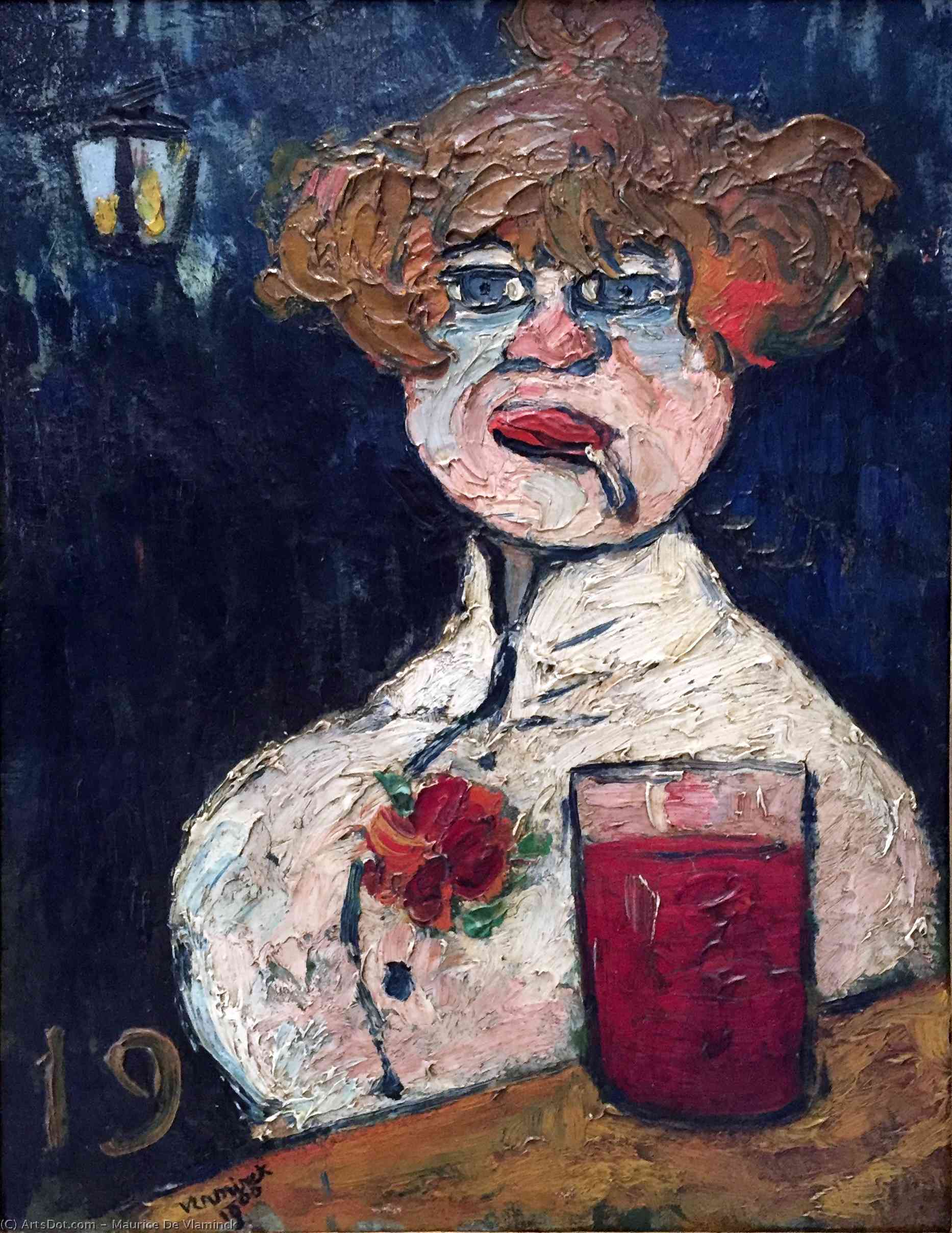 The Bar — Maurice De Vlaminck