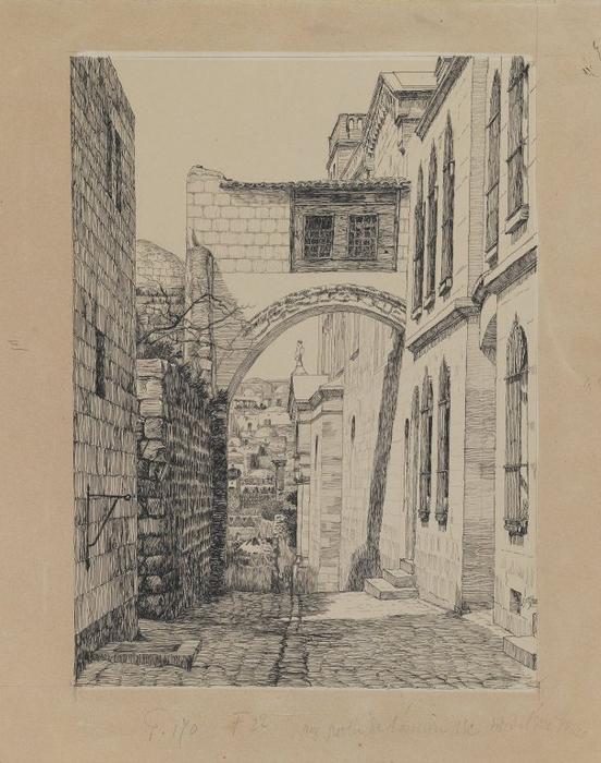 A Part Of The Ancient Arch Called Ecce Homo — Jacques Joseph Tissot