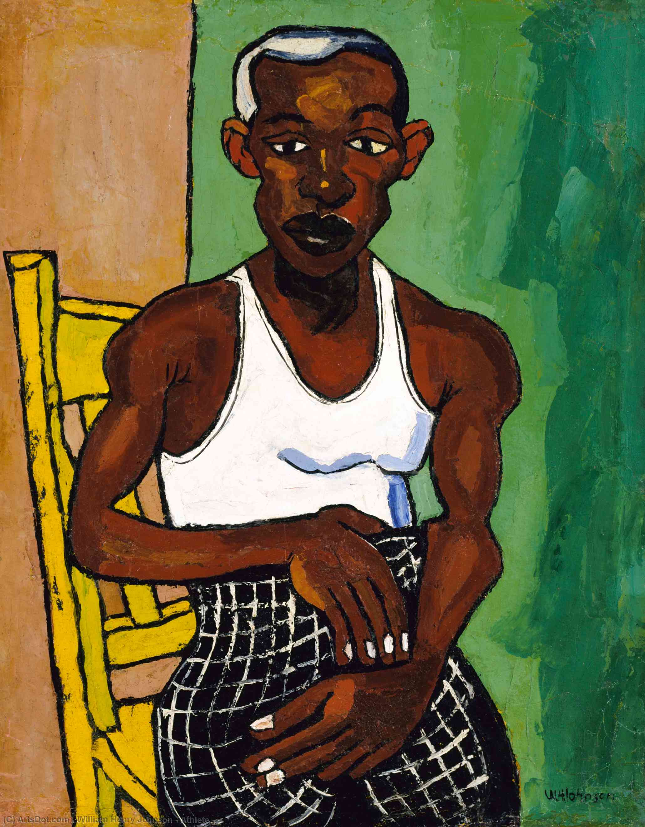 Athlete — William H. Johnson