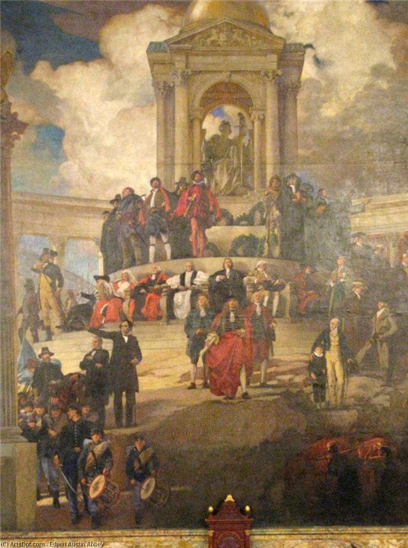 The Apotheosis Of Pennsylvania — Edwin Austin Abbey