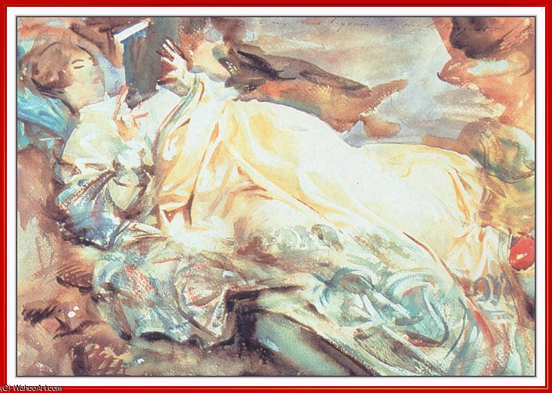 Rose-marie Ormond Reading — John Singer Sargent