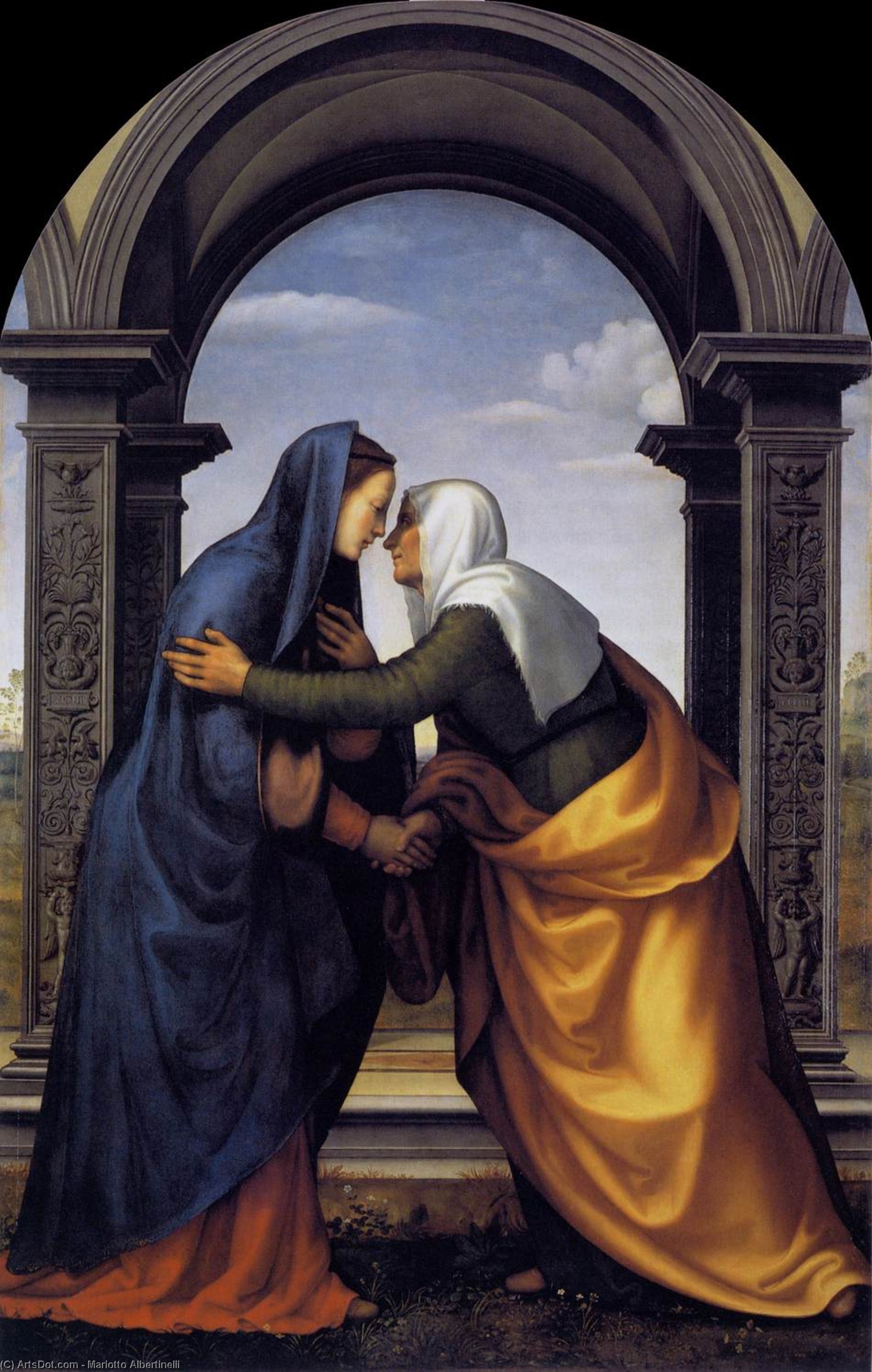 Visitation — Mariotto Albertinelli