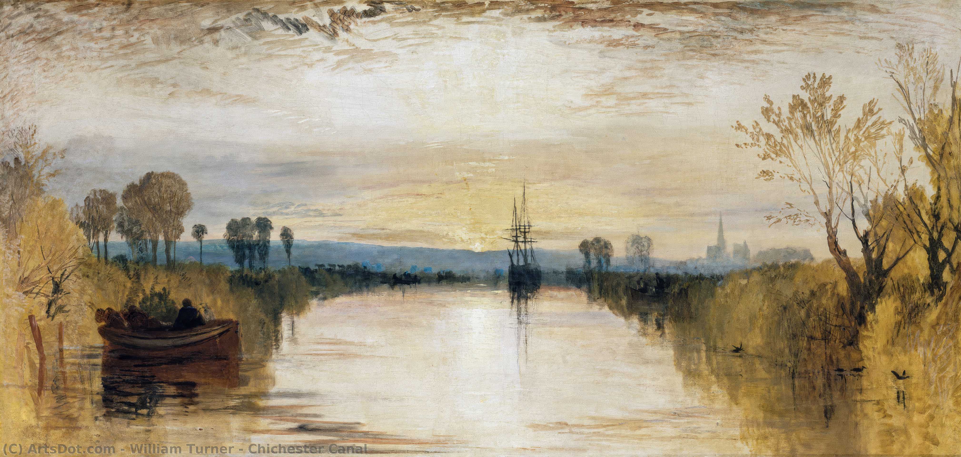 Canal De Chichester — Joseph Mallord William Turner