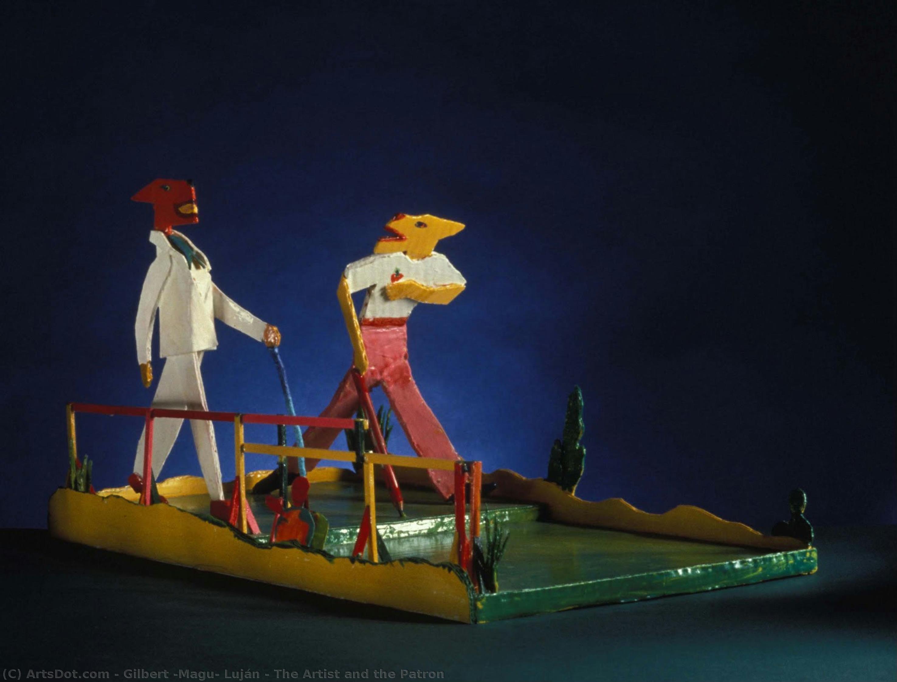 The Artist And The Patron — Gilbert 'magu' Luján