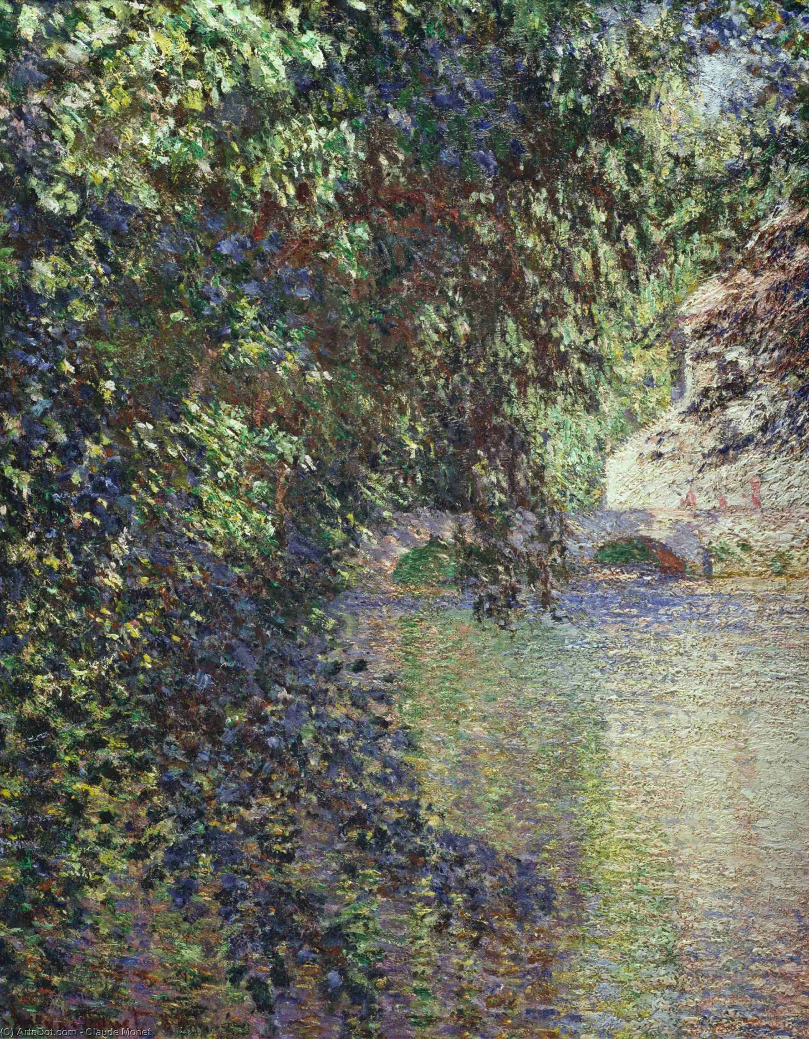 Watermill At Limetz — Claude Monet