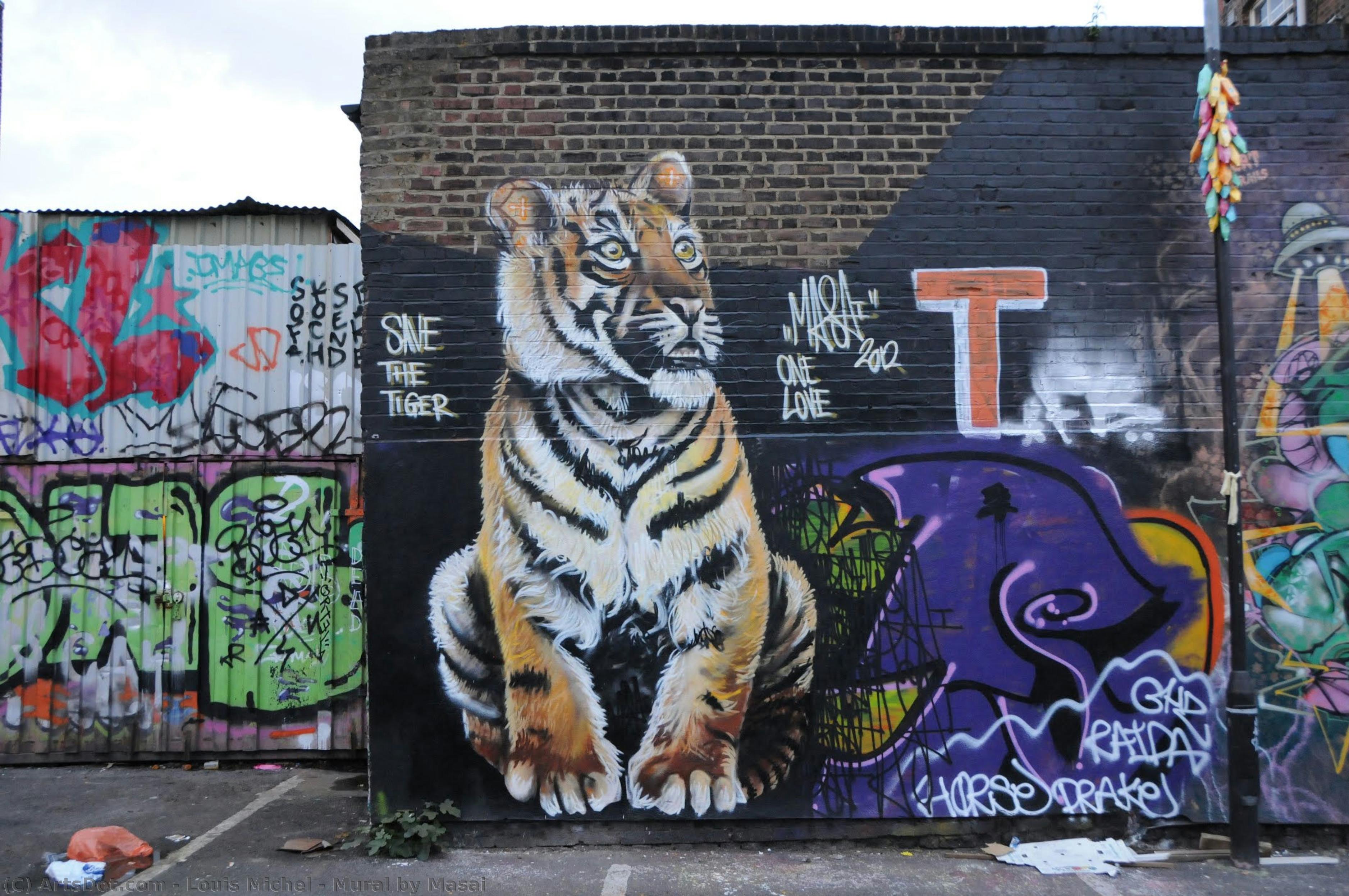 Mural By Masai — Louis Masai