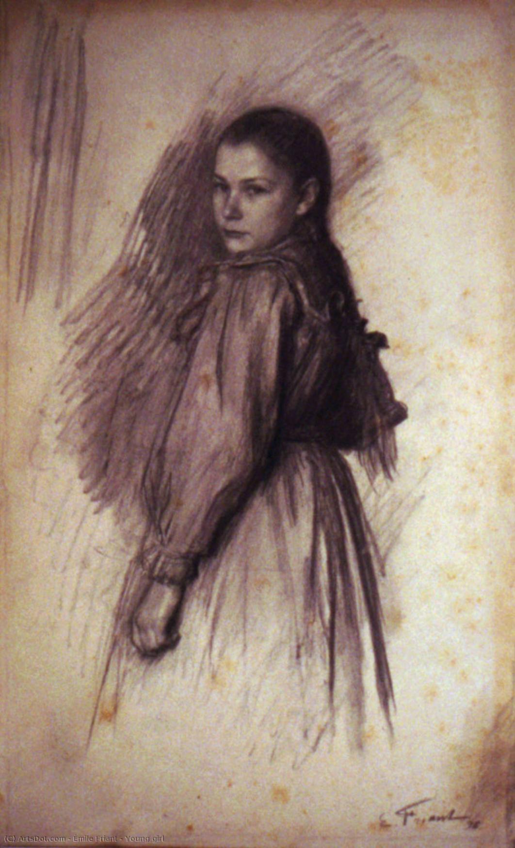 Young Girl — Émile Friant