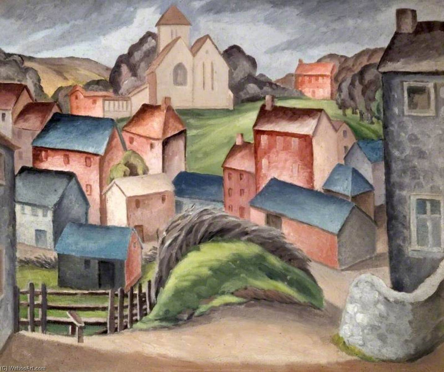 Welsh Village — Elsie Barling