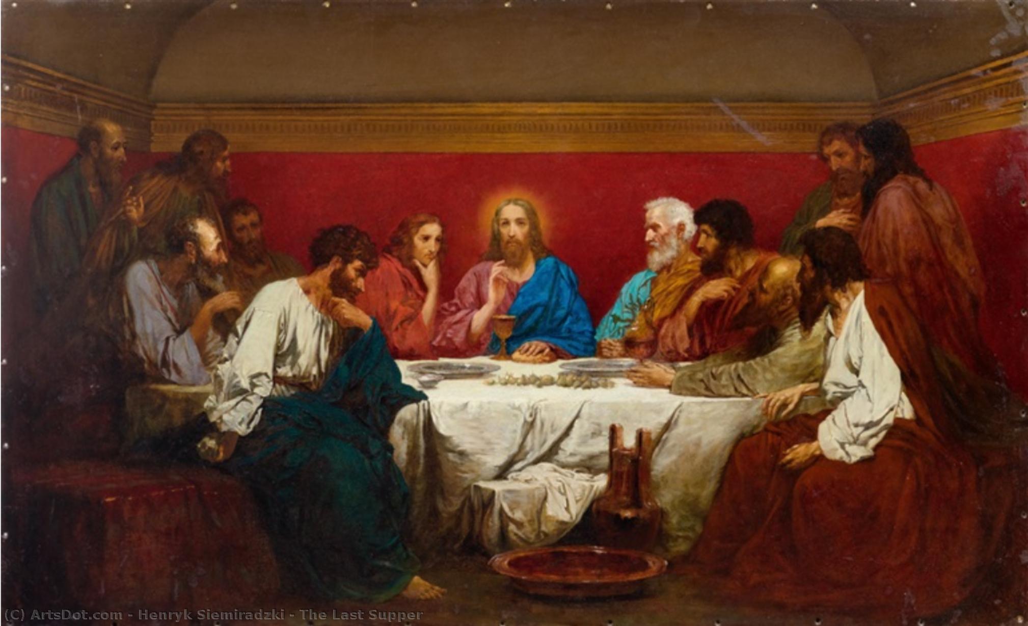 Das Abendmahl — Henryk Siemiradzki