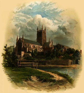 Worcester Cathedral — Arthur Wilde Parsons
