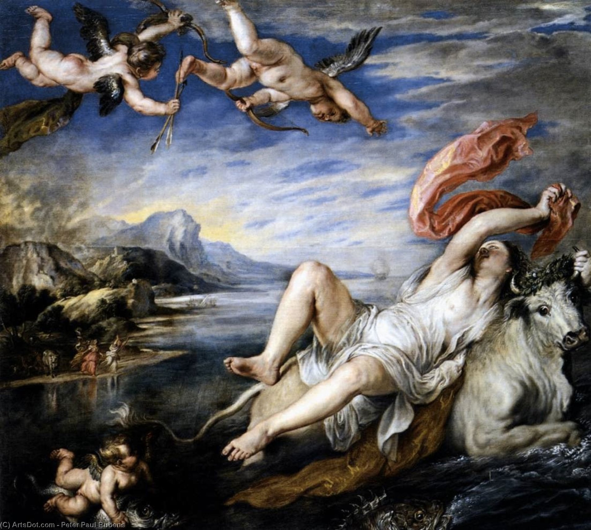 The Rape Of Europa — Сэр Пјетр Паул Рубенс