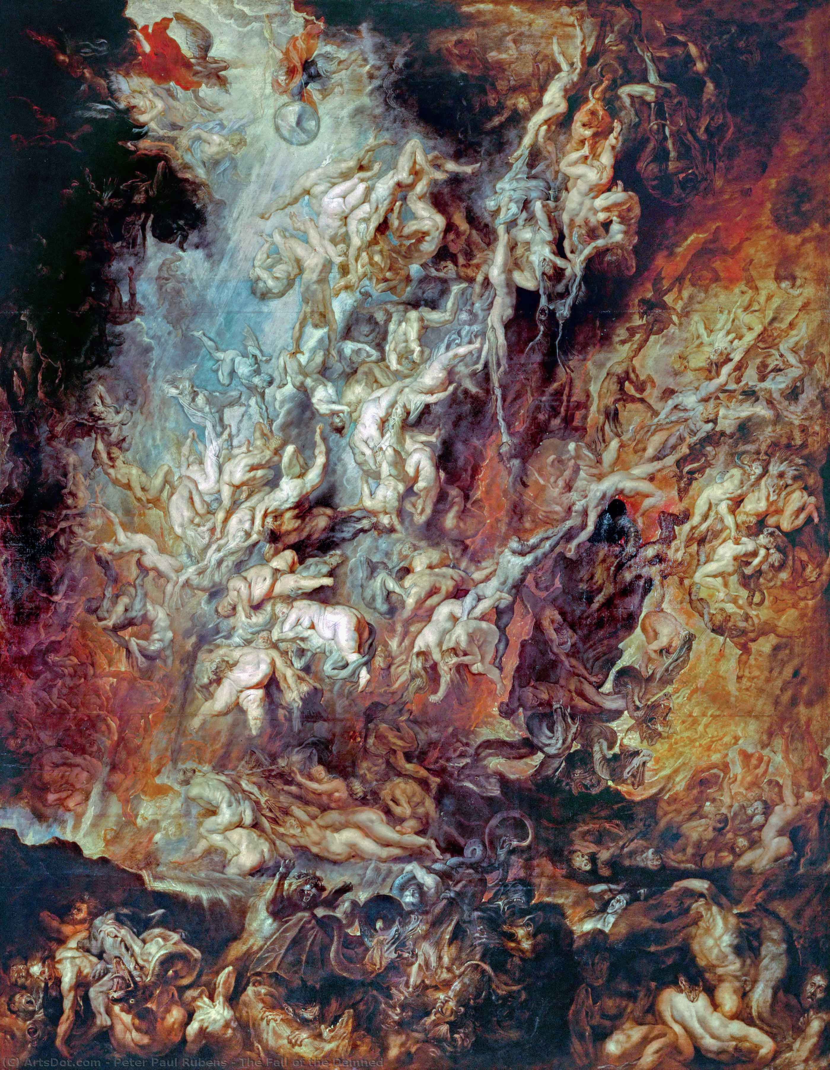 The Fall Of The Damned — Peter Paul Rubens
