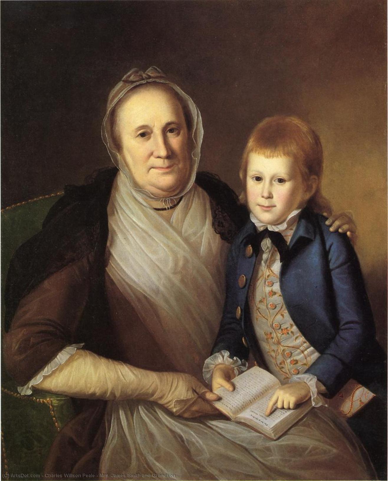 Mrs. James Smith And Grandson — Charles Willson Peale