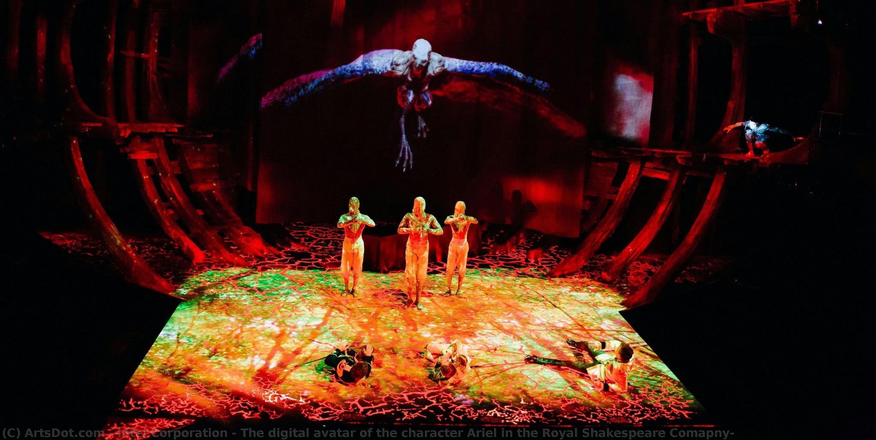 The Digital Avatar Of The Character Ariel In The Royal Shakespeare Comapny — Intel Corporation