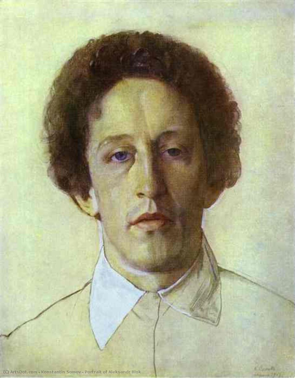 Portrait Of Aleksandr Blok — Konstantin Somov