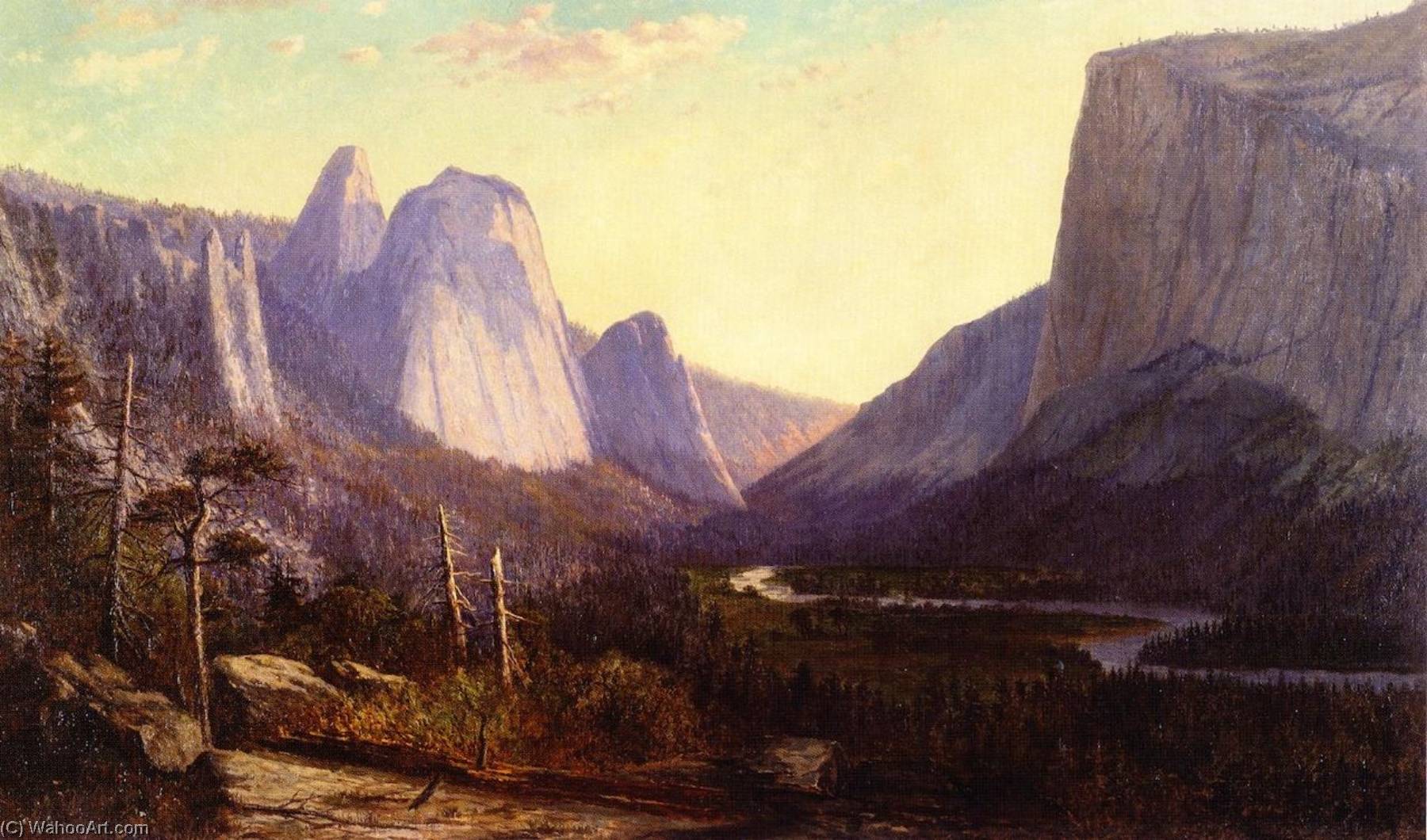 El Capitan And Cathedral Rocks — Frank Henry Shapleigh