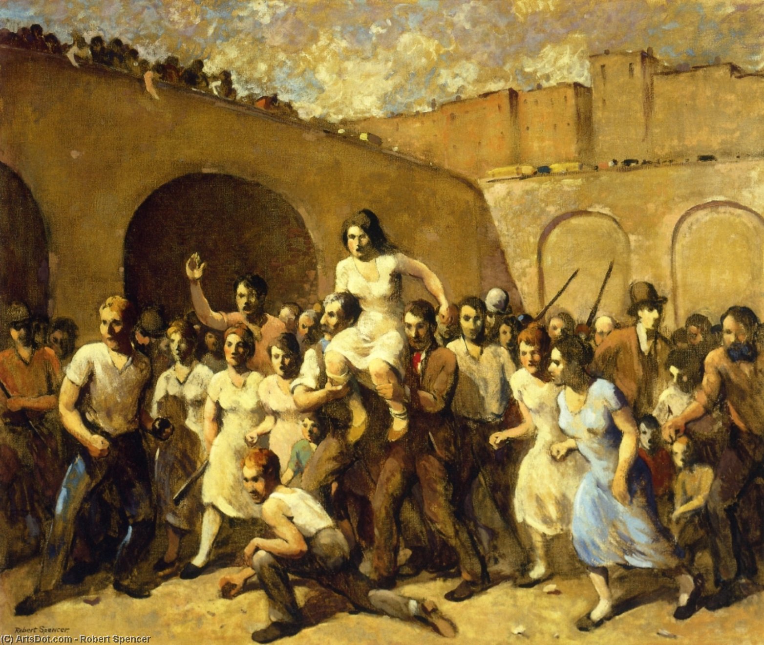 The Seed Of Revolution — Robert Spencer (maler)