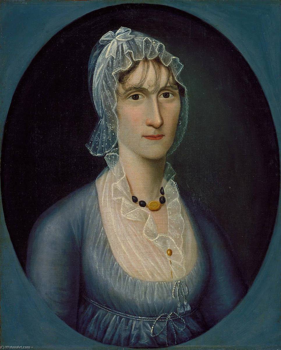 Portrait Of Mrs. Barbara Baker Murphy (wife Of Sea Captain) — Joshua Johnson
