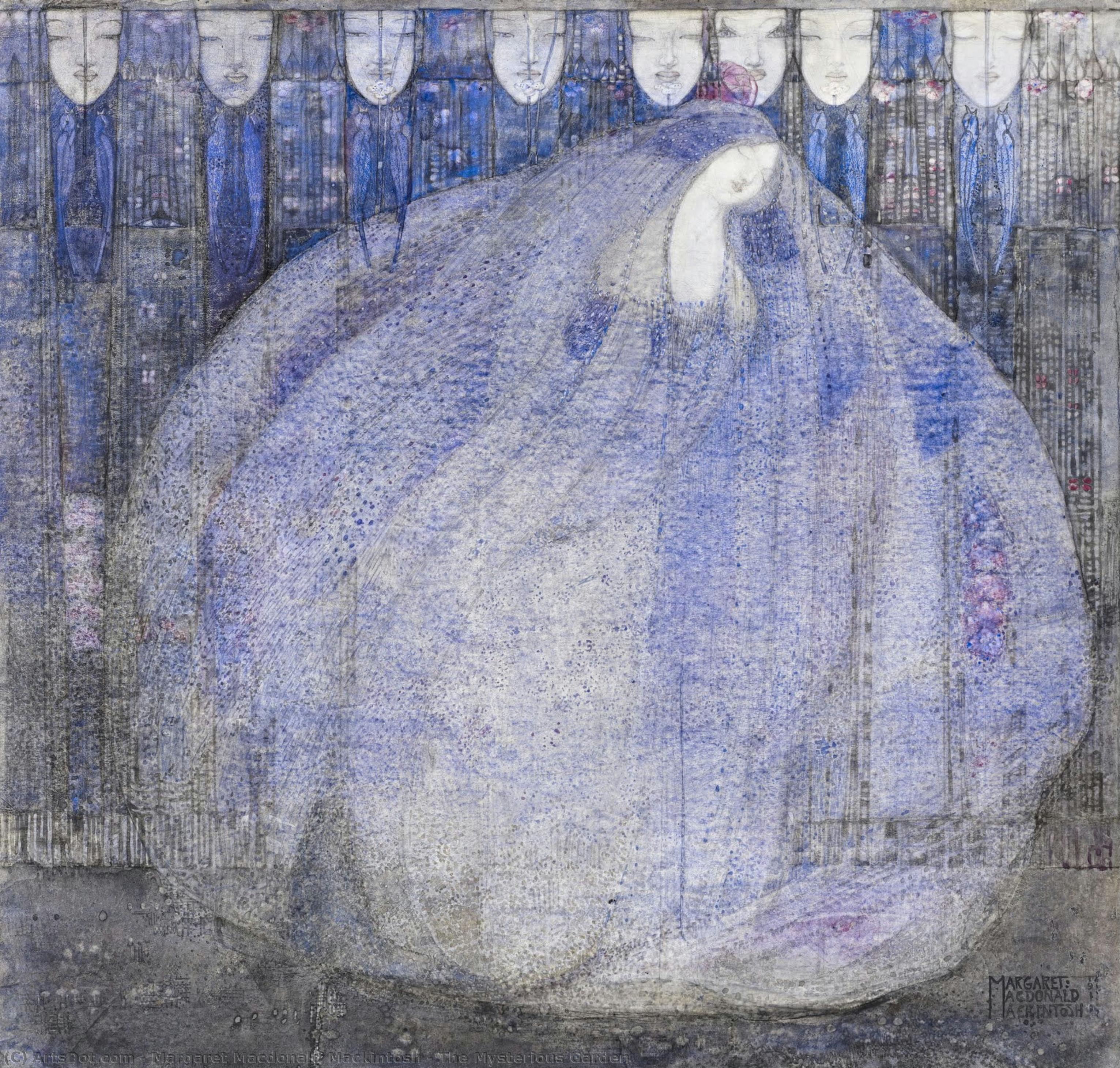 El Jardín Misterioso — Margaret Macdonald Mackintosh
