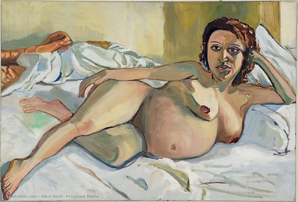 Pregnant Maria — Alice Neel