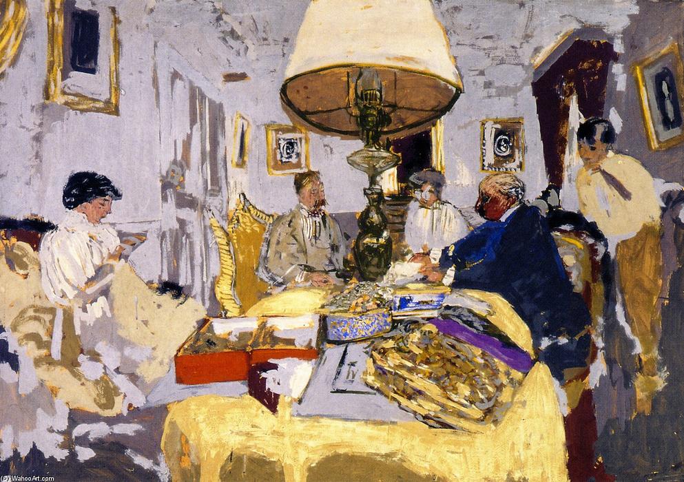 Friends Around The Table — Jean-édouard Vuillard