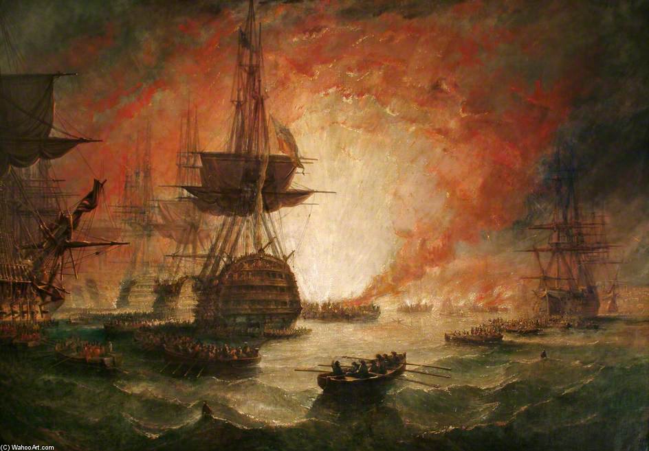 Lord Hood At Toulon — Adolphus Knell