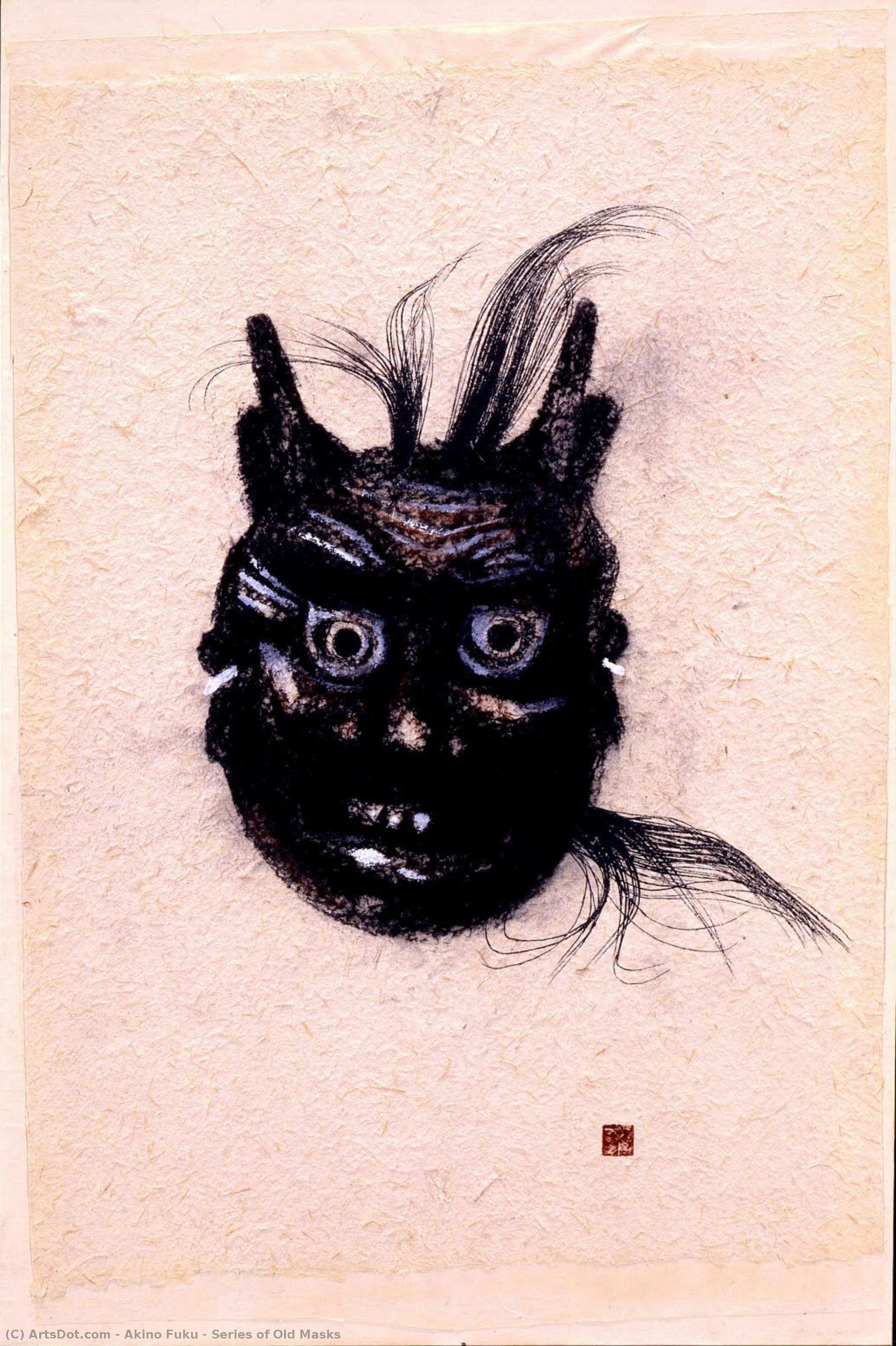 Series Of Old Masks — Akino Fuku