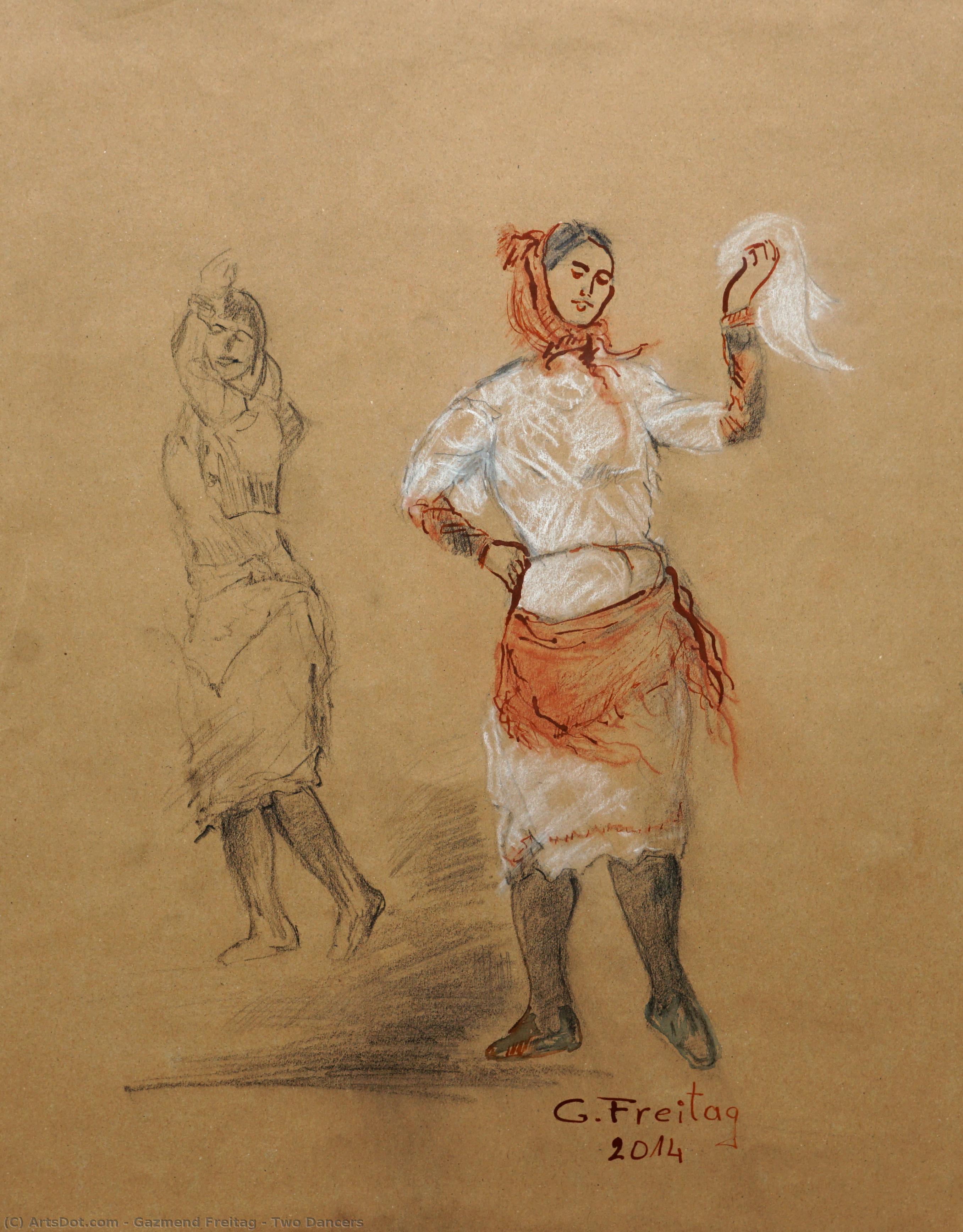 Two Dancers — Газменд Фрайтаг
