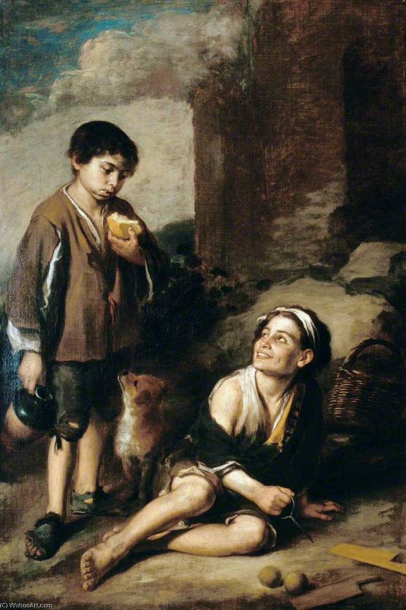 Invitation To A Game Of Argolla — Bartolomé Esteban Murillo
