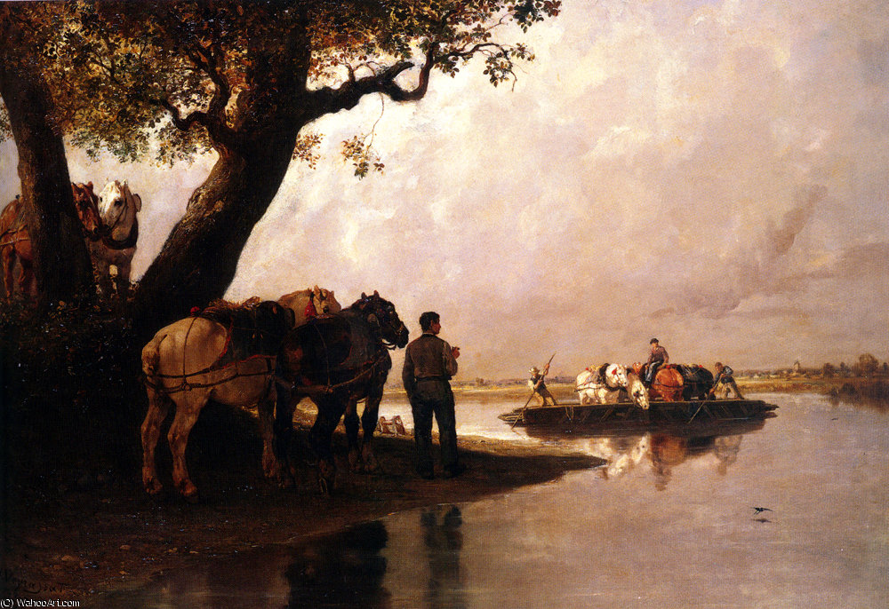 Passe Cheval Pour Les Chevaux De — Jules Jacques Veyrassat
