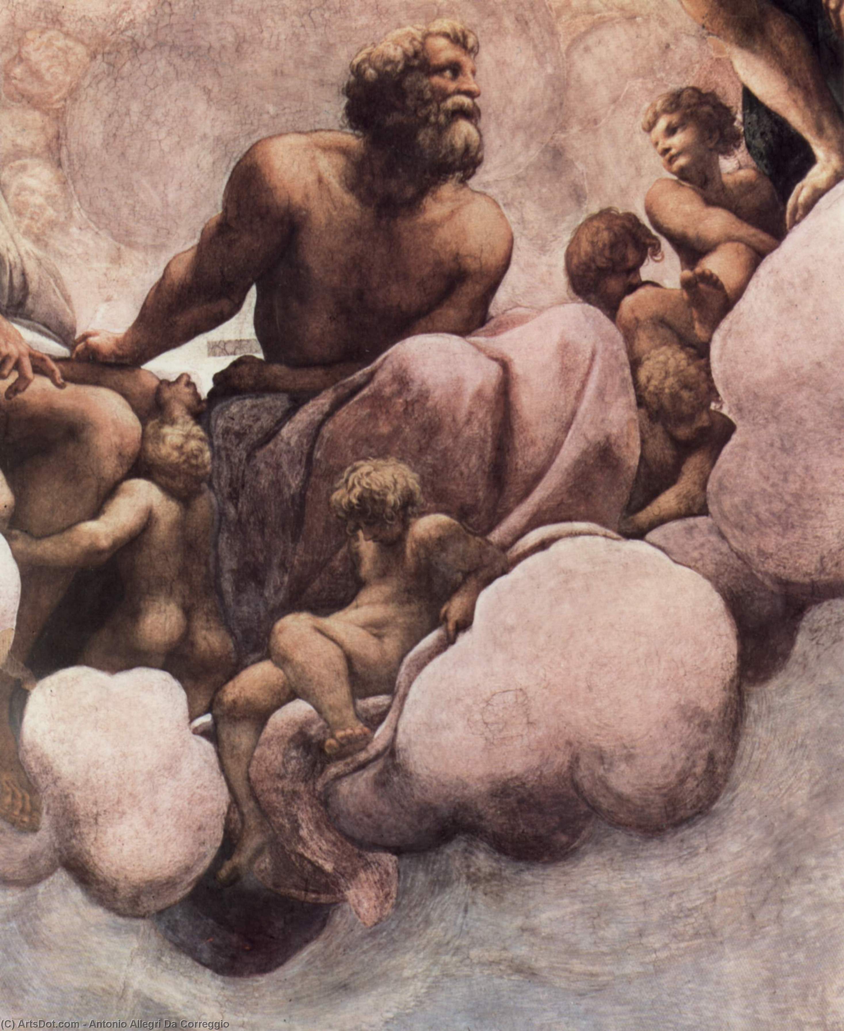 The Vision Of St. John In Patmos — Antonio Allegri Da Correggio